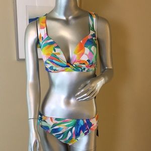 La Blanca | Tropical Bikini Set Swimsuit Push Up